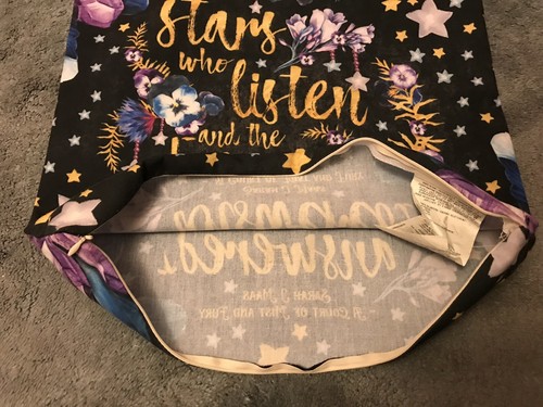 A Court Of Mist And Fury Sarah J Maas Throw Pillow Case 18x18