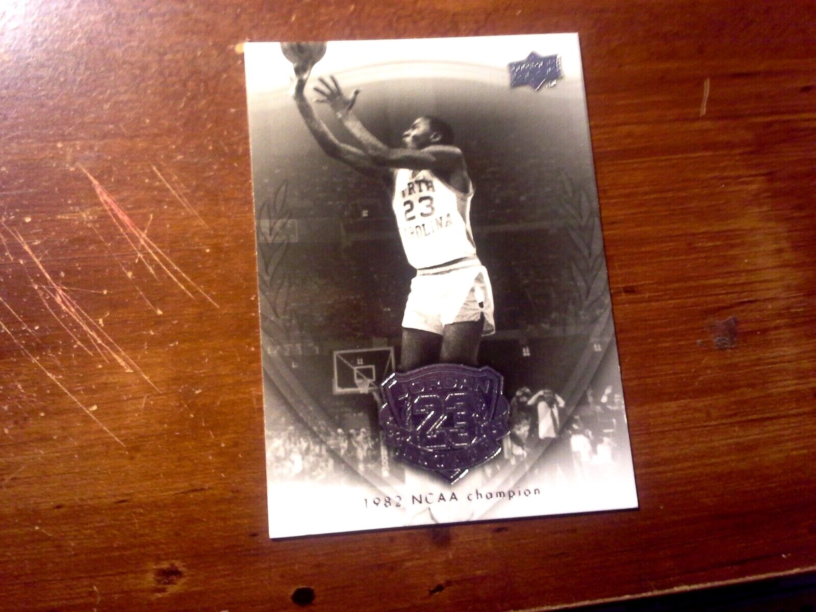 09-10 Upper Deck Jordan Legacy Jordan #1 North Carolina