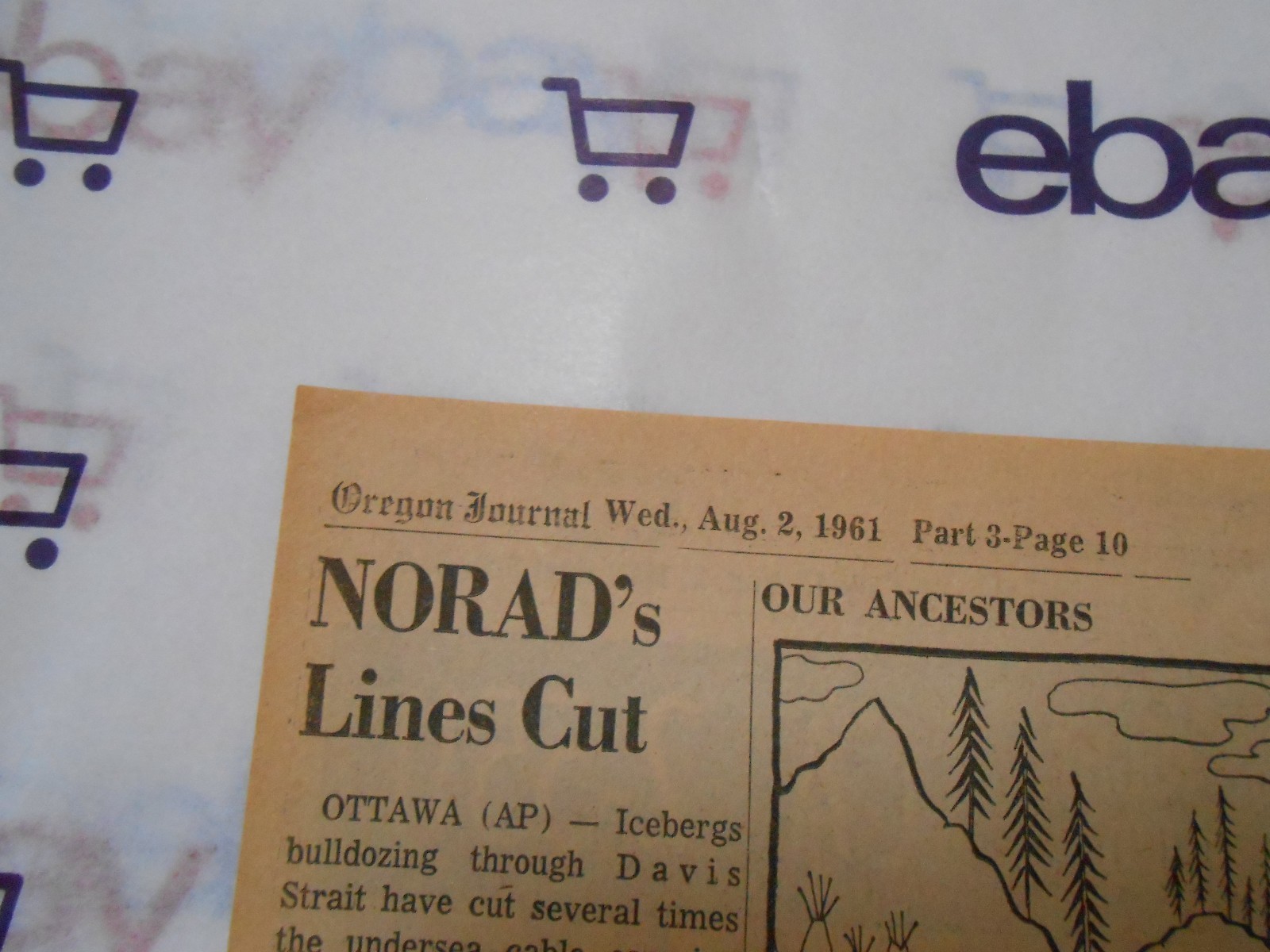 THE OREGON JOURNAL - NORTHWEST ORIENT AIRLINES 