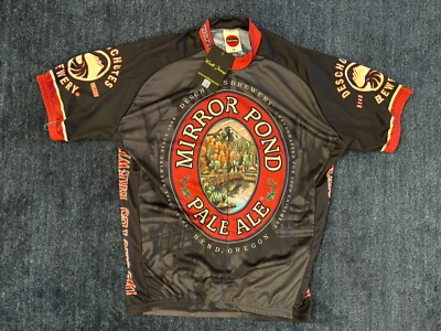 NEW MirrorPond Pale Ale Brewing Co XXL 2XL Men's Bicycle Cycling Jersey NWT