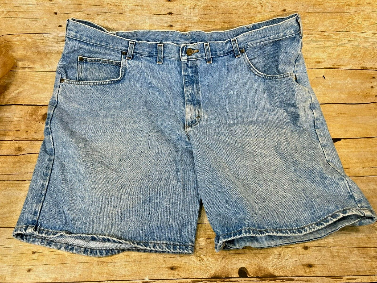 Riders Jean Co. By Lee Casual Denim Jean Shorts Blue Cotton