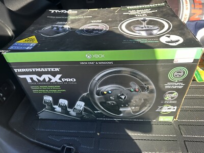 Thrustmaster TMX PRO Opened Box Never Used Xbox,Pc Racing Wheel & Foot Pedal
