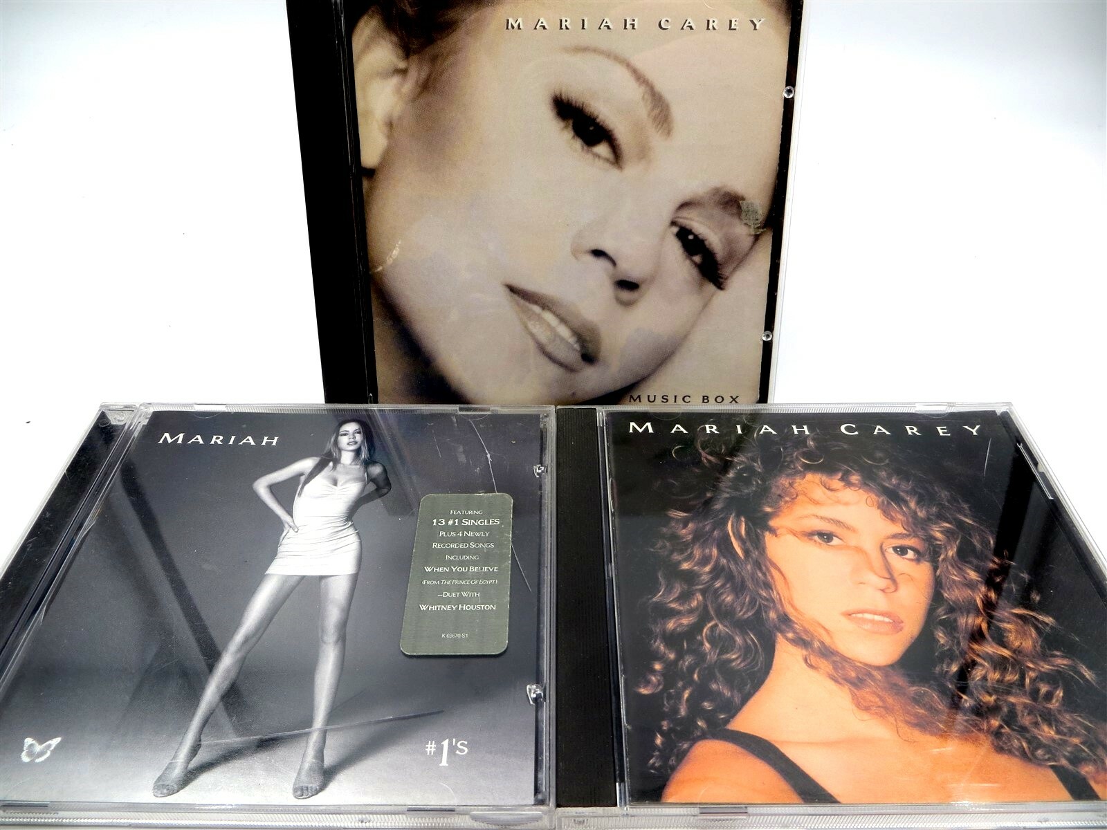 Mariah Carey ? Lot of 3 CD's ? Music Box ? #1s ? Self-Titled