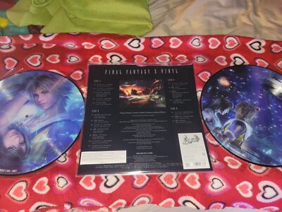 Final Fantasy X 10 Vinyl Record Soundtrack 2 LP FF10 Yuna Tidus