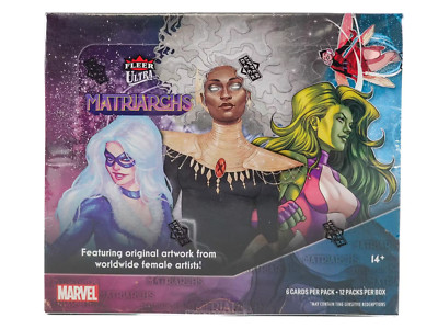 UPPER DECK 2024 FLEER ULTRA MATRIARCHS OF MARVEL HOBBY BOX