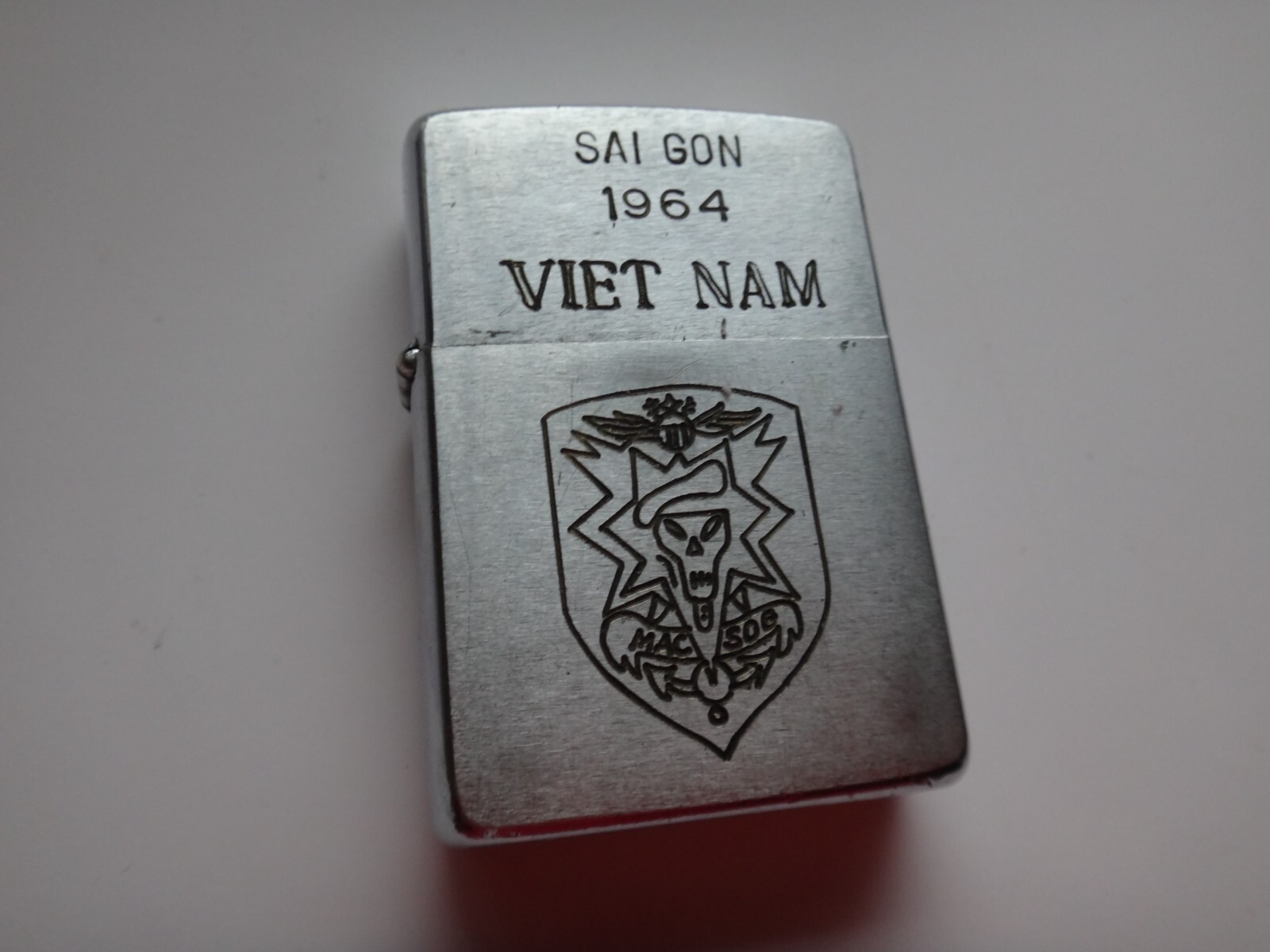 Vietnam War Year 1964 Zippo Lighter SAIGON 1964 VIETNAM US