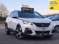 2019 Peugeot 3008 2.0 Diesel Automatic GT Blue HD 5 Seats ULEZ Compliant SUV Die