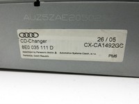 Audi A4 8E 04-08 CD-Wechsler Wechsler orig. 6-Fach Audi A4 8E 04-08 12.09.2005 8E0057111D 8E0035111D gebraucht Vorschau 5