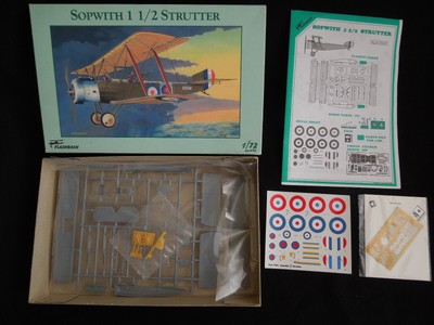 Soptwith 1 1/2 Strutter 1:72 Flashback klh7961 plastick kit resin photoetached