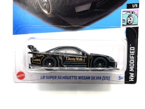 Hot Wheels Liberty Walk LBWK (black) Silhouette Nissan