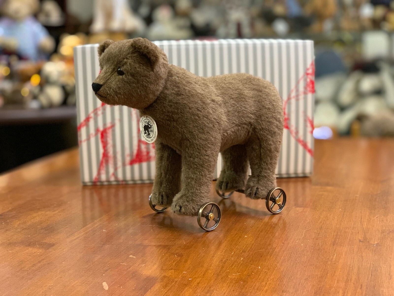 シュタイフ ベア オン ホイールズレプリカ1904 EAN403354 シュタイフ ベア オン ホイールズレプリカ1904 17cm EAN403354