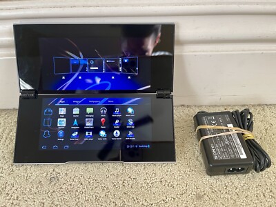 Sony Tablet P  Wi-Fi + 3G (AT&T), 5.5in - Silver ( READ )