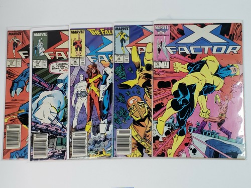 X-Factor 11 22 26 31 33 Marvel Comics 5 Copper Age book lot