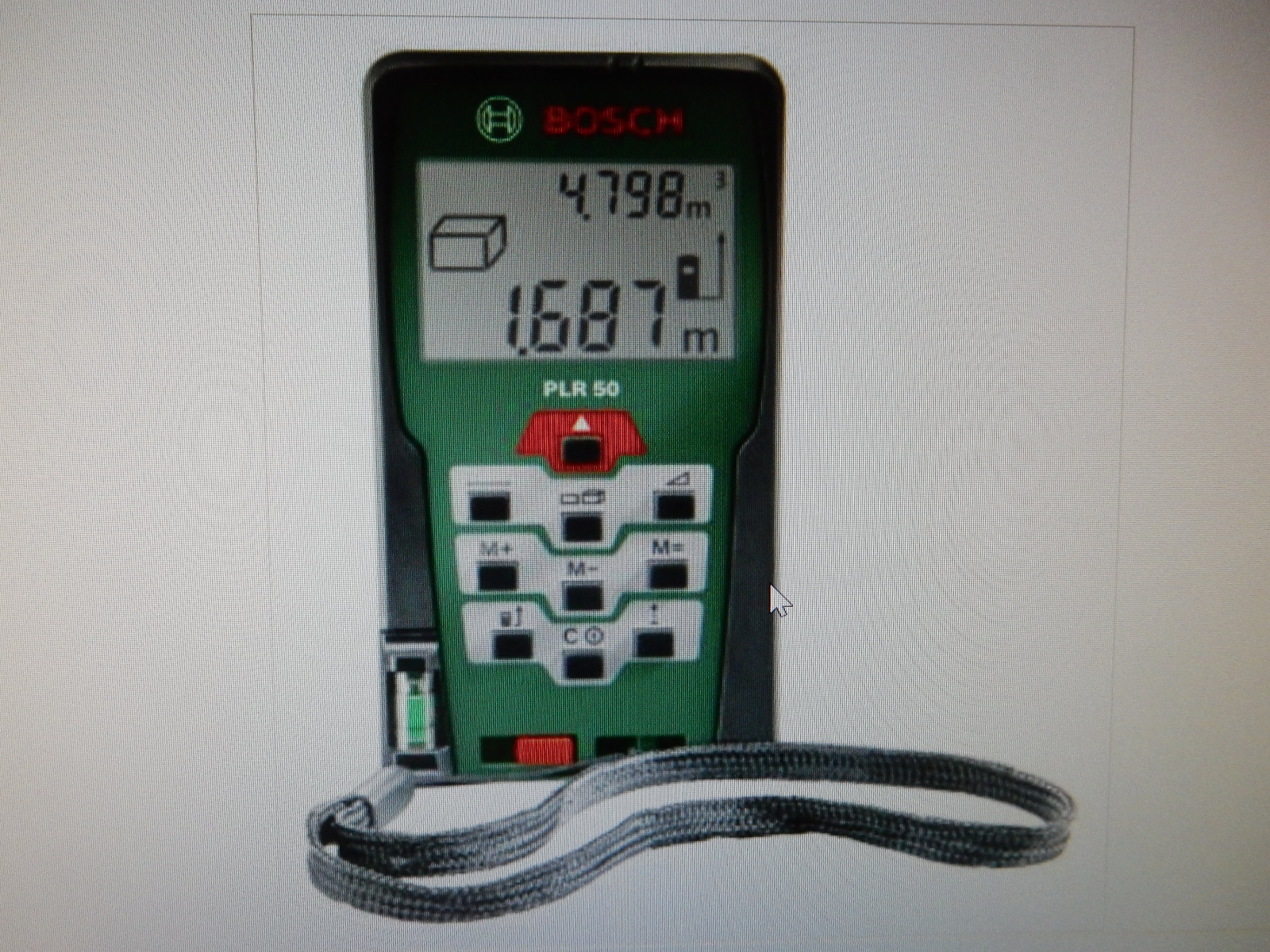 Bosch Entfernungsmesser Plr 50 C : Bosch plr c laser entfernungsmesser