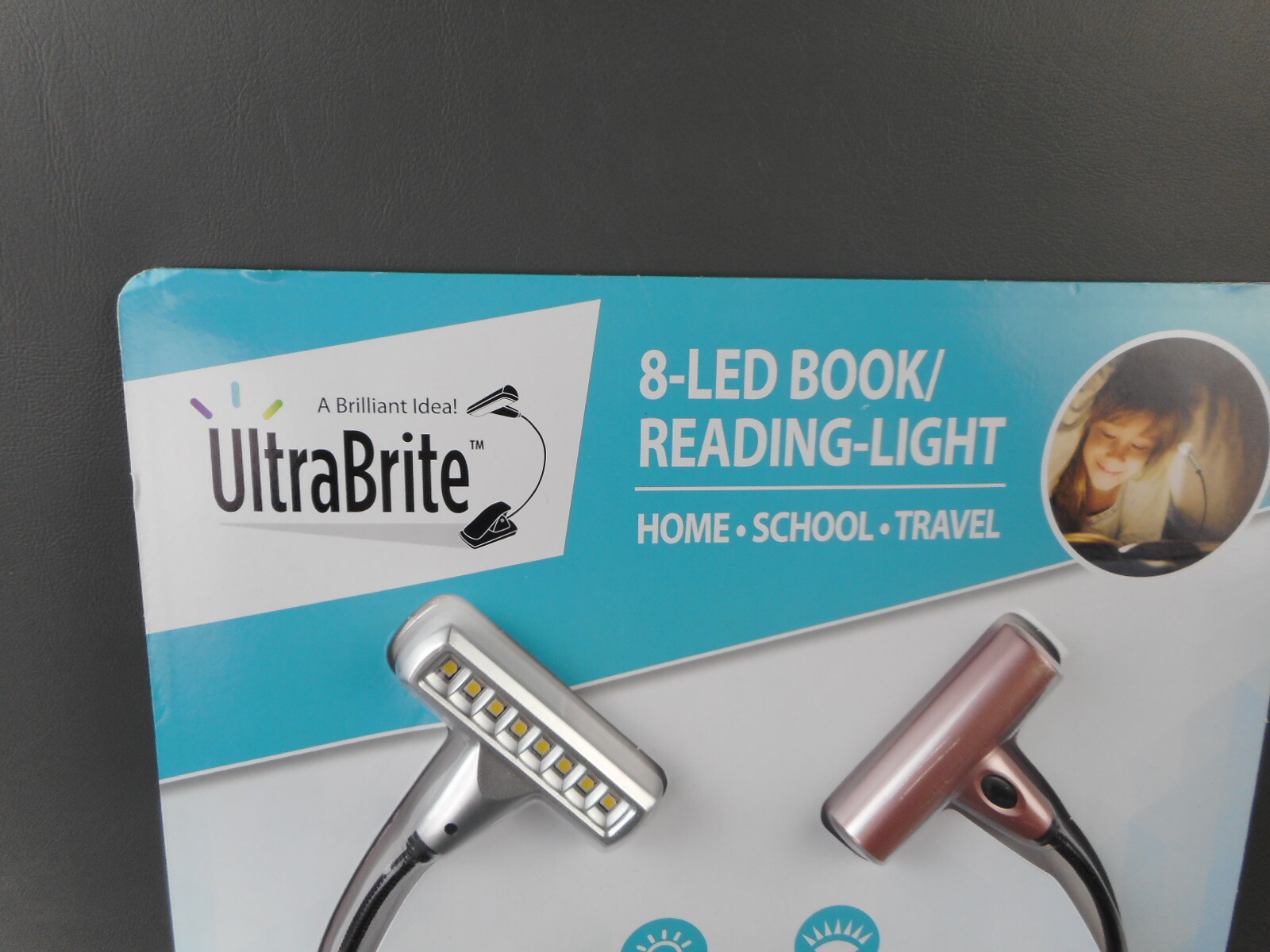 UltraBrite 8LED Book Reading-Light (Pack of 2) - NEW