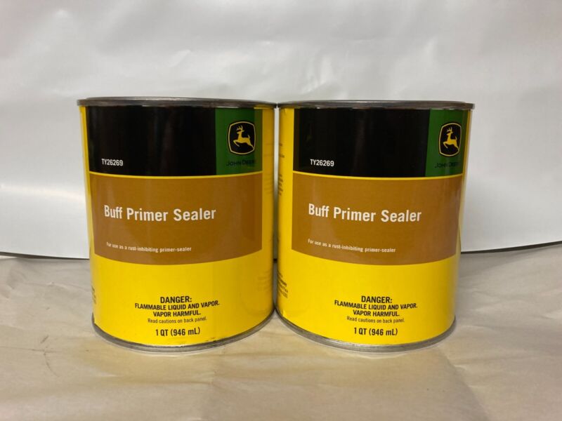 2 quarts- John Deere Buff Primer Sealer TY26269 Paint