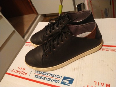 Olukai Mens Kahu Pahaha Sneakers Shoes 