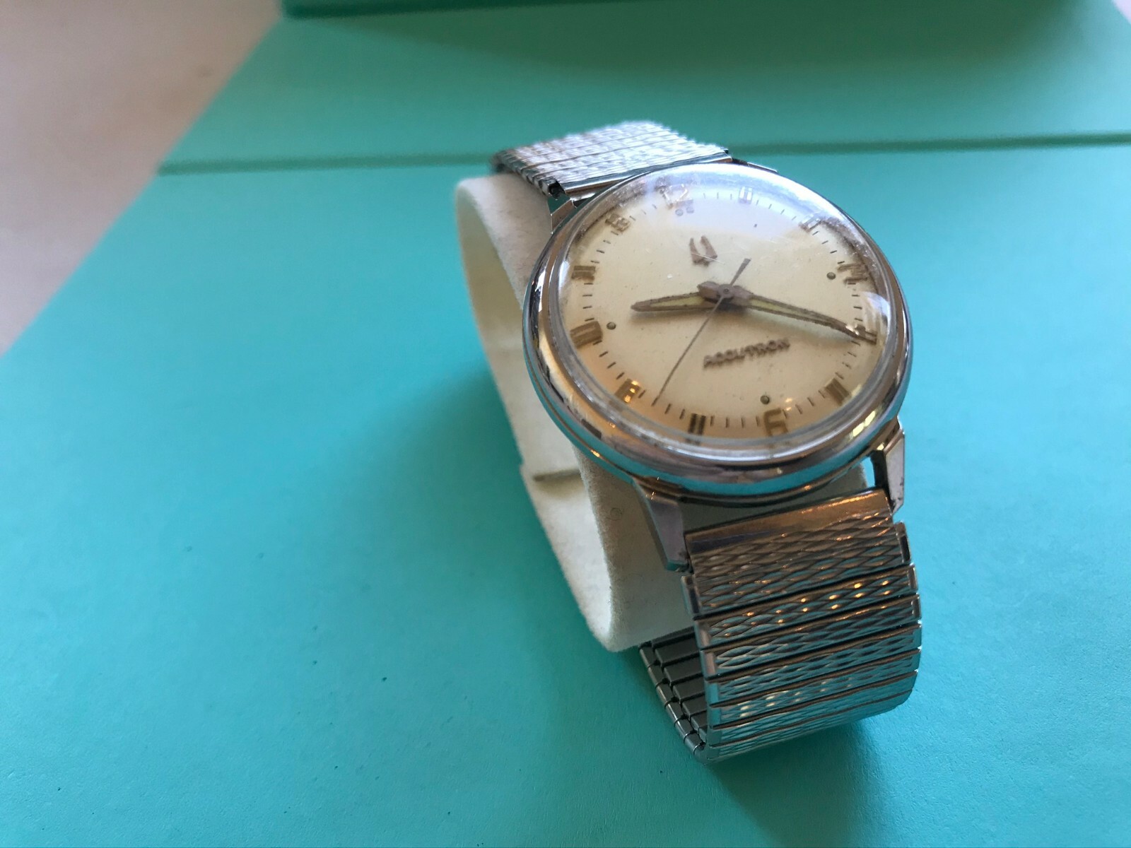 VINTAGE 1968 BULOVA ACCUTRON M8 E36616 TUNING FORK 214 VINTAGE 1968 BULOVA ACCUTRON M8 E36616 TUNING FORK 214