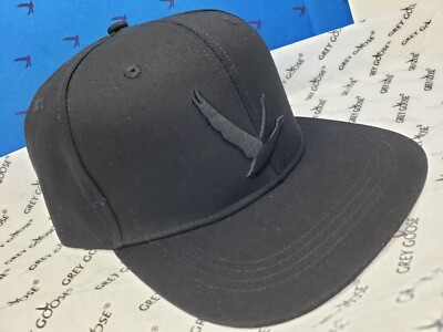GREY GOOSE Vodka NFL Sponsor 2022 COLLECTION branded BLACK  Hat/ Cap Rare Custom