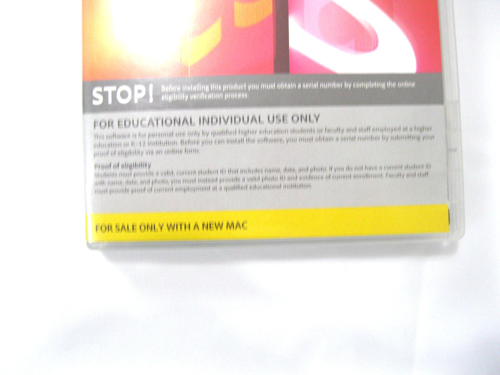 Adobe Creative Suite 5 Design Premium MAC OS (Disks Only) Disc See Description