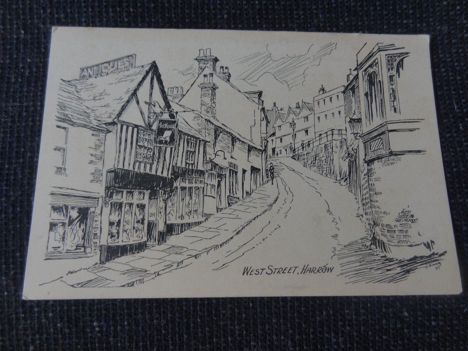 West Street Harrow Postcard - 118830