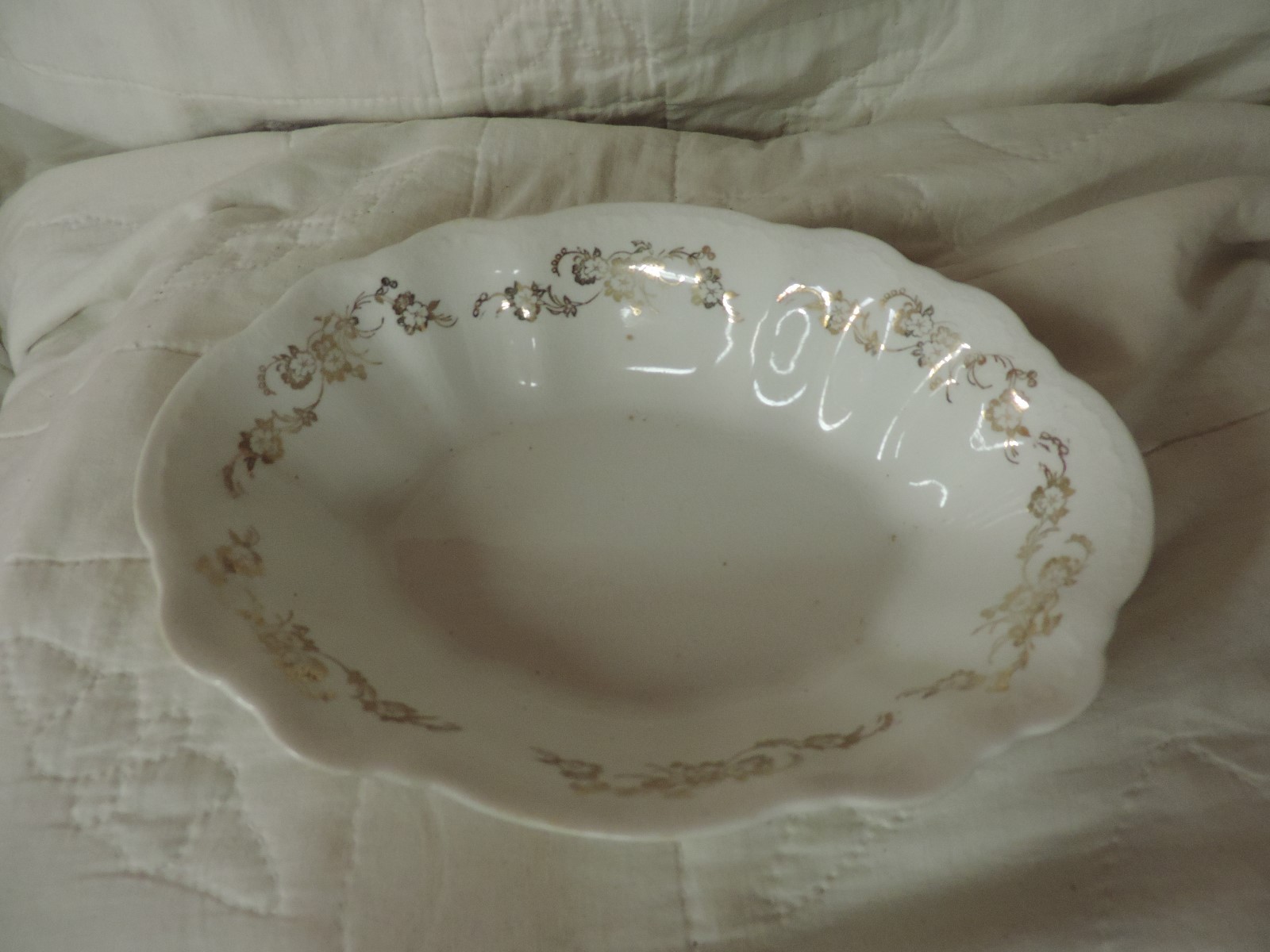 Vintage Homer Laughlin Hudson Oval Vegetable Bowl 9