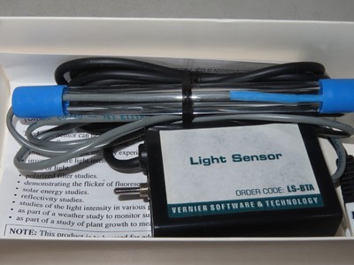New Vernier Software Light Sensor LS-BTA