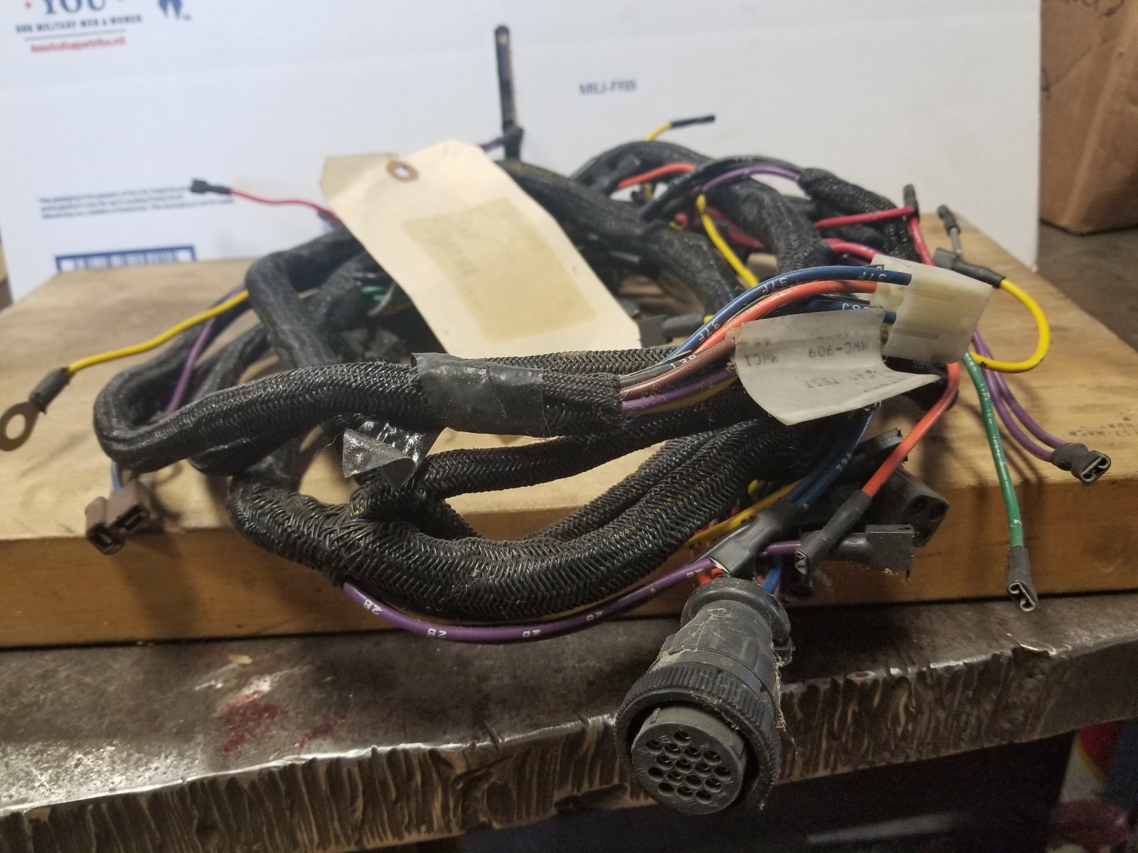 Tennant main wireing harness 205E