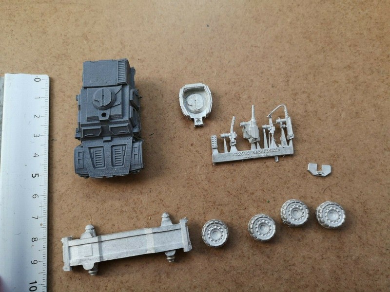 Matv Comanche Light Vehicle  /Sci Fi / Khurasan 15mm Metal Minatures M08b