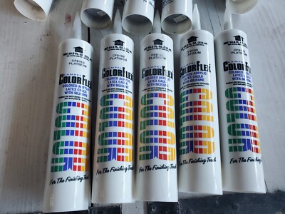 5 PLATINUM 105 FL OZ KAMPEL COLOR FLEX ACRLIC LATEX CAULK SILICONE