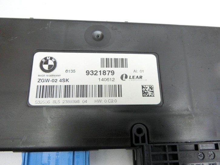 BMW 525d F10 13-17 Steuergerät ECU Modul SG F25 JBBFE III BMW 525d F10 13-17 27.02.2014 9321879 61.35-9321879-01... Bild 2