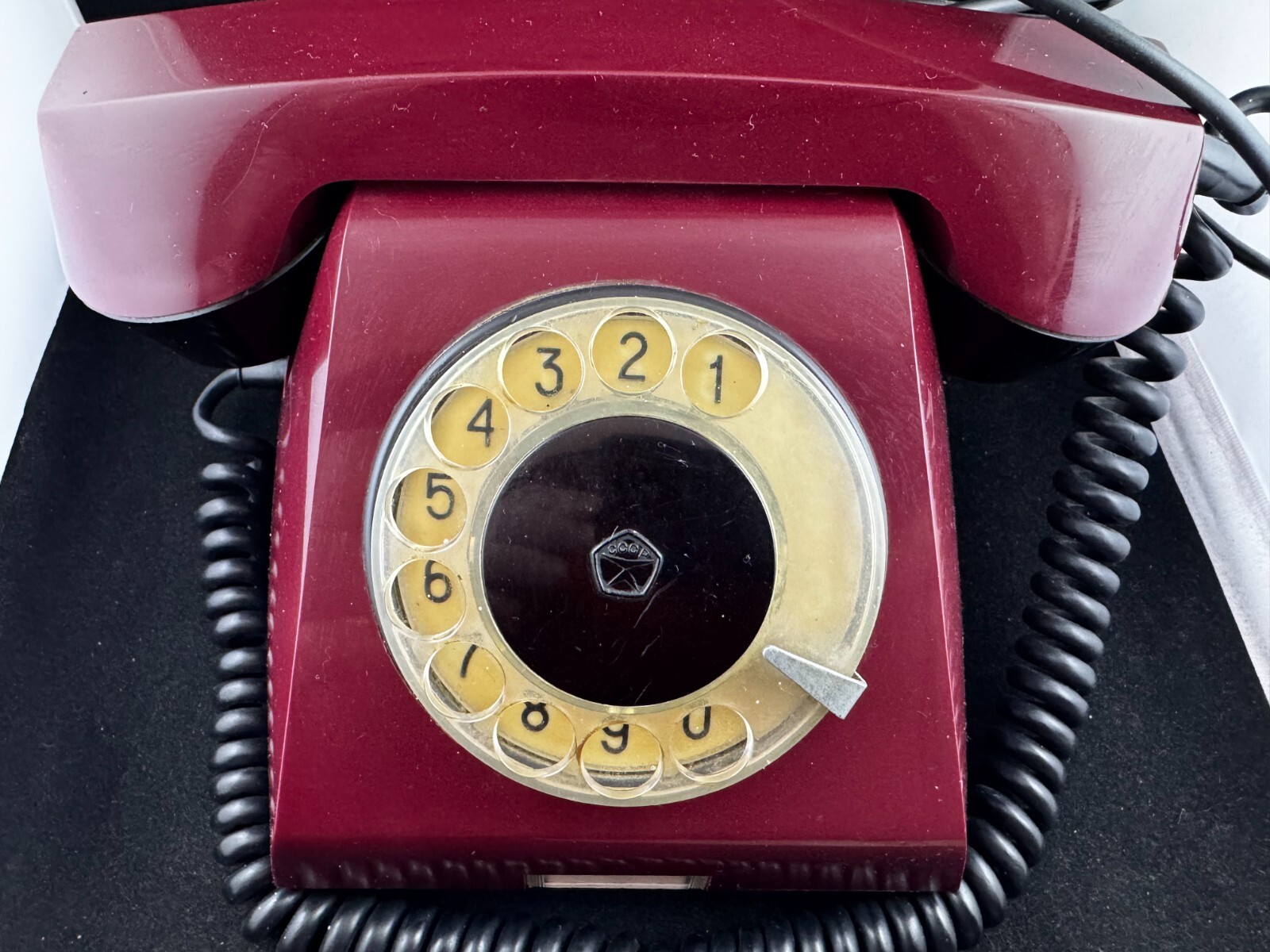 Soviet telephone set TA 68. Original. USSR 70s vintage