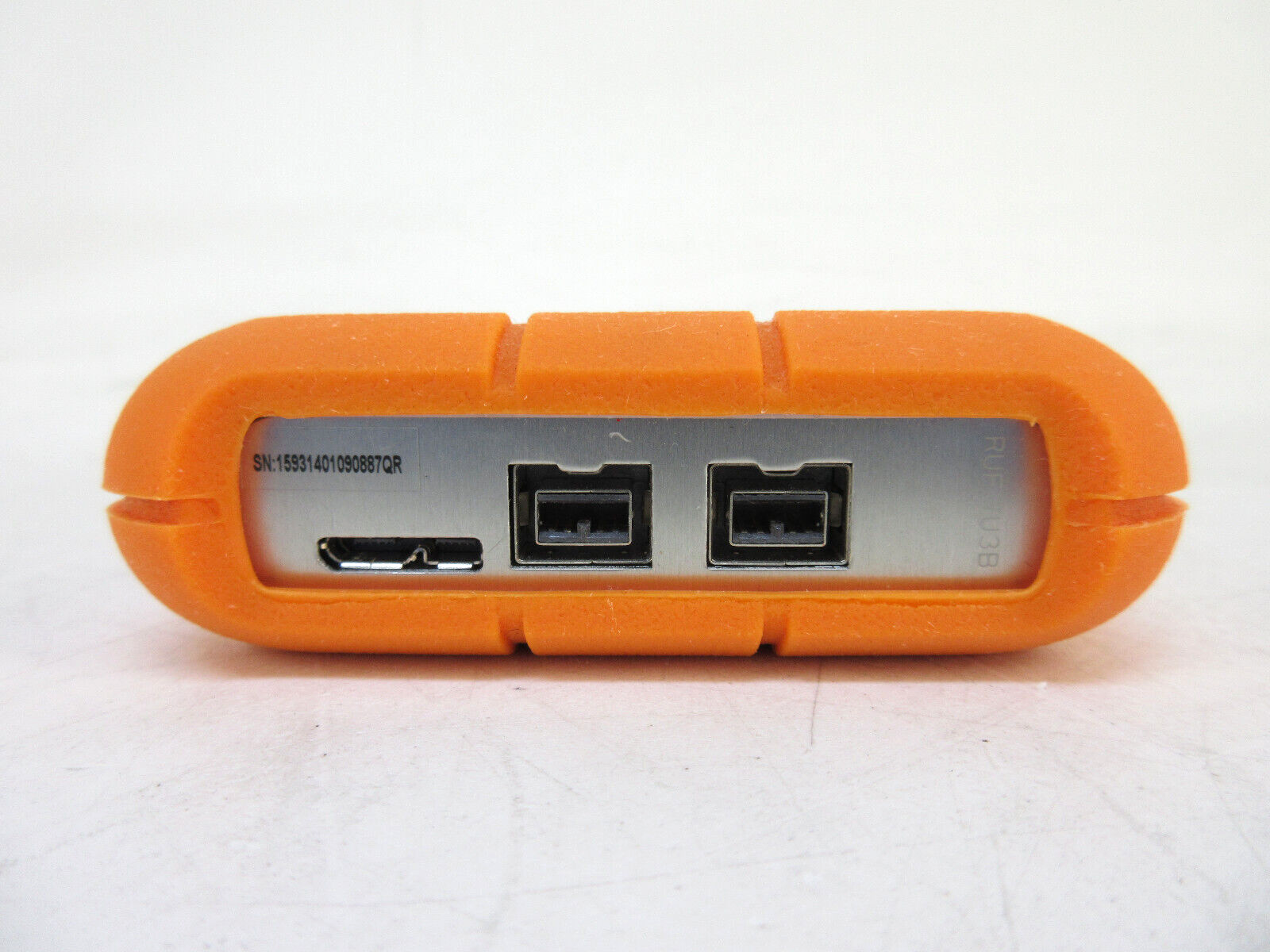 LaCie Rugged 500GB USB 3.0 + FireWire External Portable Hard Drive HDD - RUFWU3B