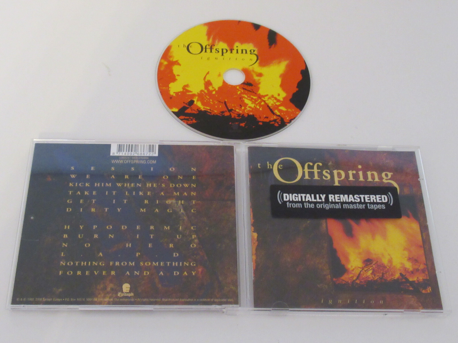 The Offspring ‎– Ignition / Epitaph ‎– 6867-2 CD ALBUM | eBay