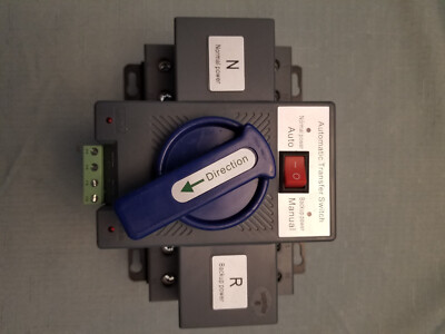 GCQ2-63/2 63A Dual Power Automatic Transfer Switch ATSE Switch For Household