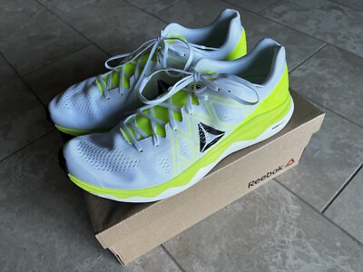 Reebok Floatride Run Fast Men’s Size 10 White/Yellow