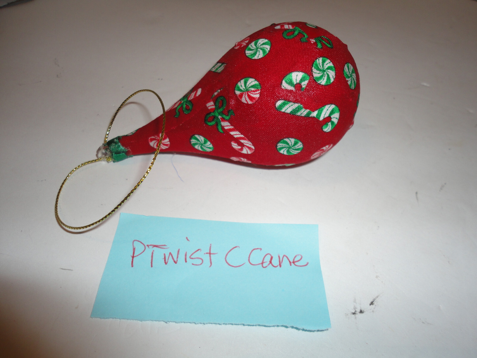 Fabric Wrapped Christmas Ornaments Bowl Fillers (Handmade)