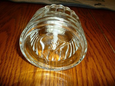 Glass - Hand Lotion Dispenser Bottle - YARDLEY - Nice!
