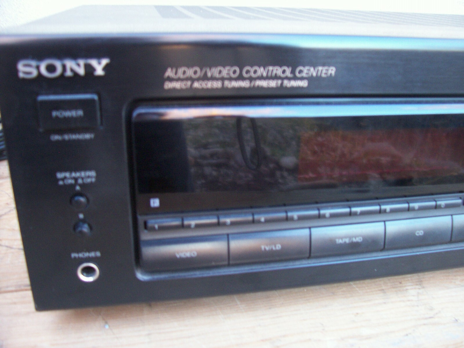 SONY STR-D365 stereo receiver w/ Direct Access Tuner -  210 Watts