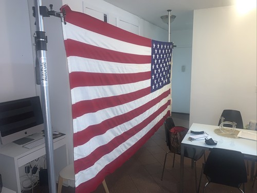 Vintage United States Flag Valley Forge Flag Company 104” X