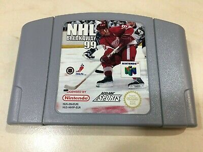NHL BREAKAWAY 99 Nintendo N64 cartridge only