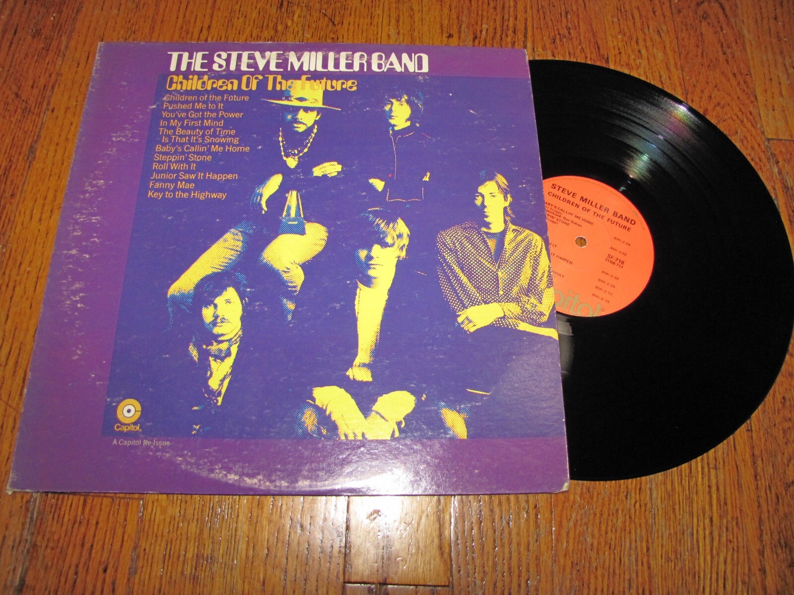 STEVE MILLER BAND - CHILDREN OF THE FUTURE - CAPITOL RECORDS