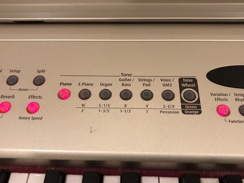 Roland FP -5 88 key digital piano Weighted Keys EUC With Stand
