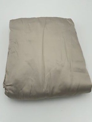 Quince Bamboo Fitted Sheet Set Sand Queen NEW