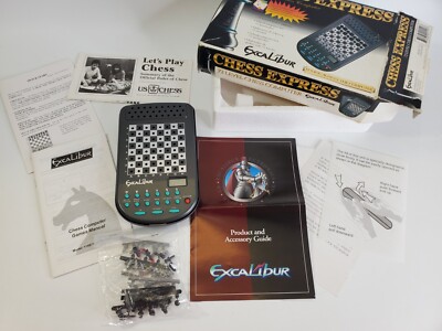 Excalibur Chess Express Electronic 72 Level Chess Computer