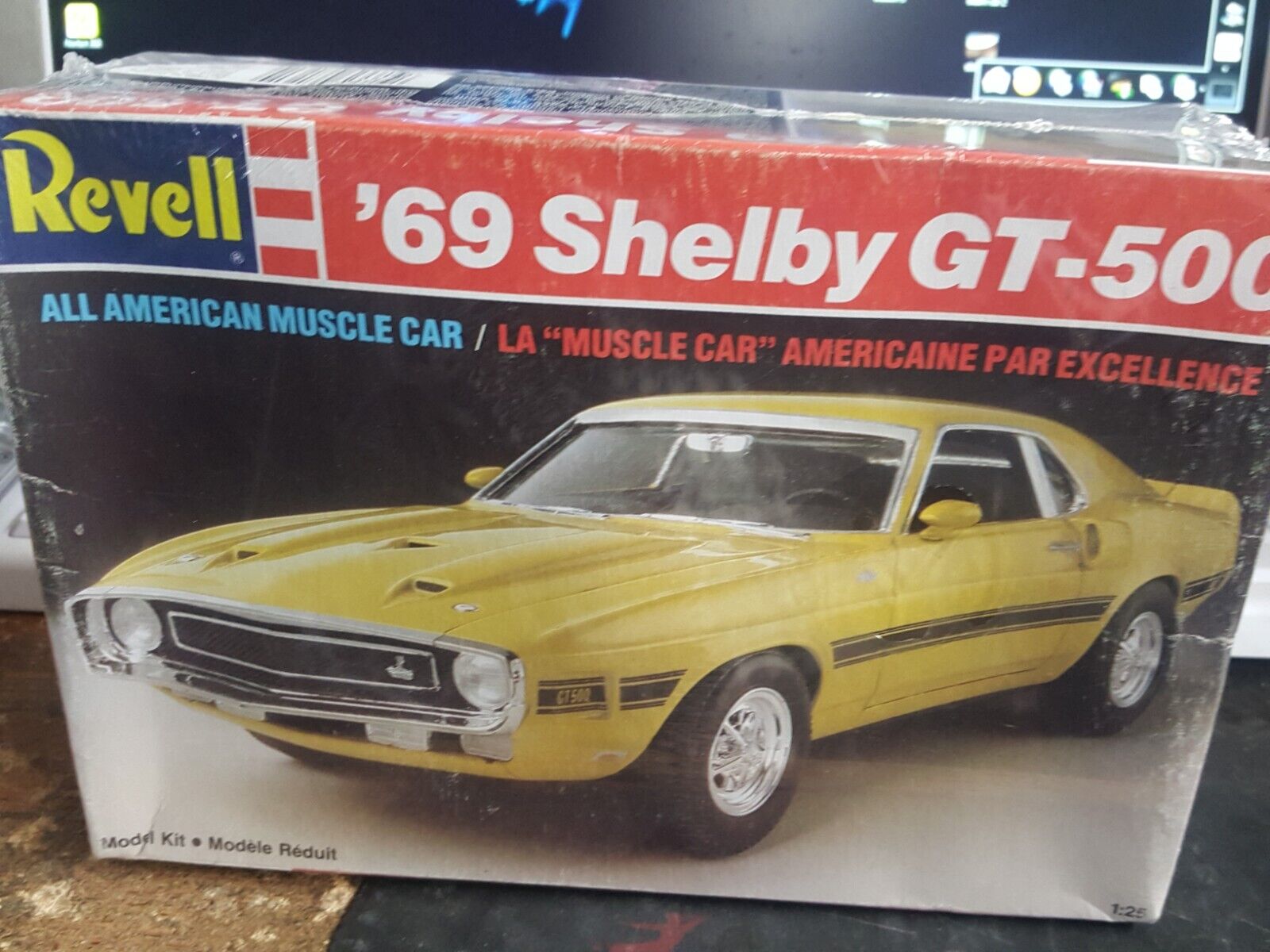 Revell 1969 Shelby GT-500 Muscle car 1/24 scale model kit | eBay