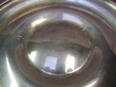 Lord Saybrook INTERNATIONAL STERLING Silver CANDLESTICK N238 Weighted Reinforced