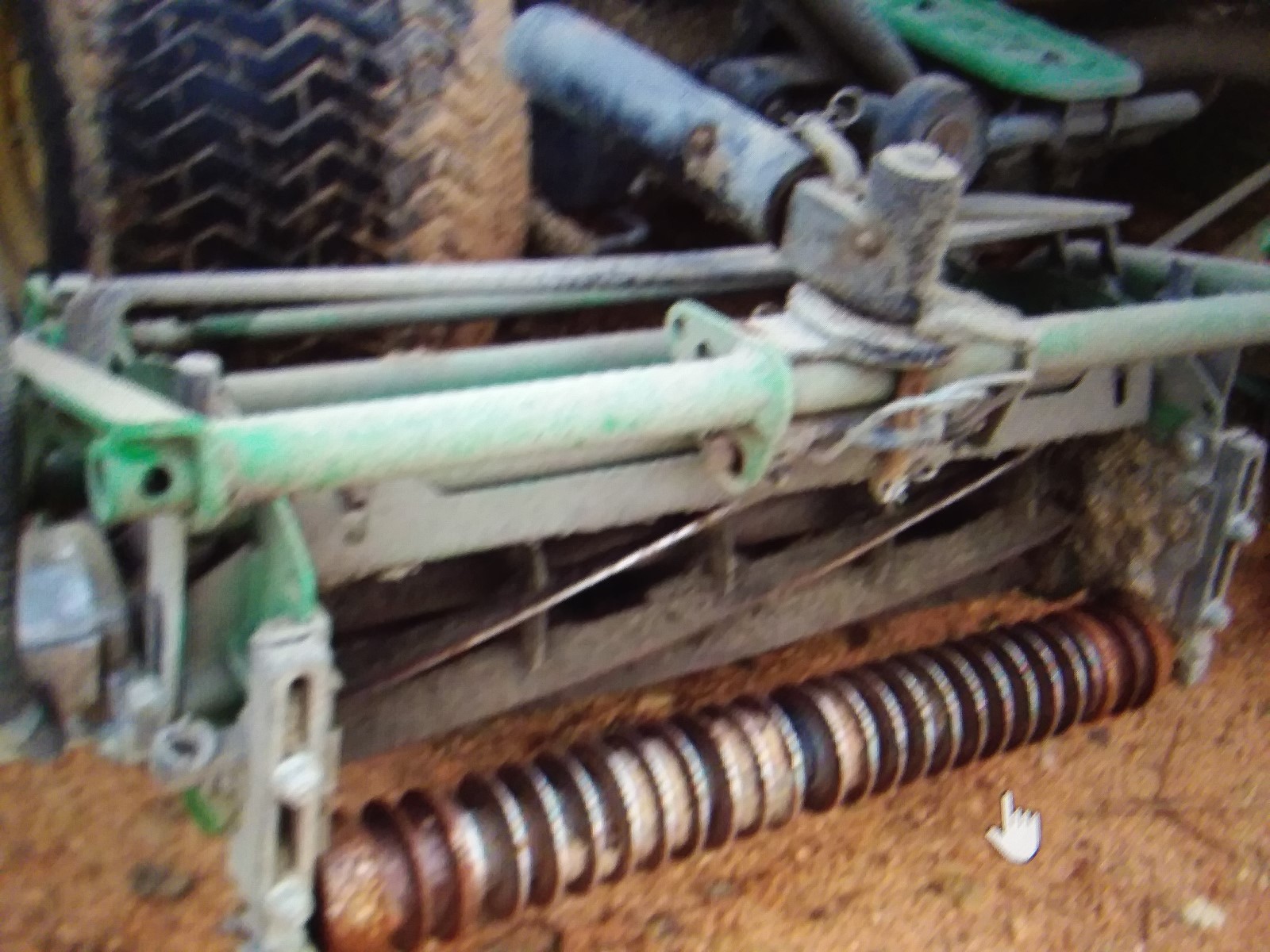 John Deere 7700 Precision Cut Reel Mower Diesel QA7 8 Blade Reels - Canopy