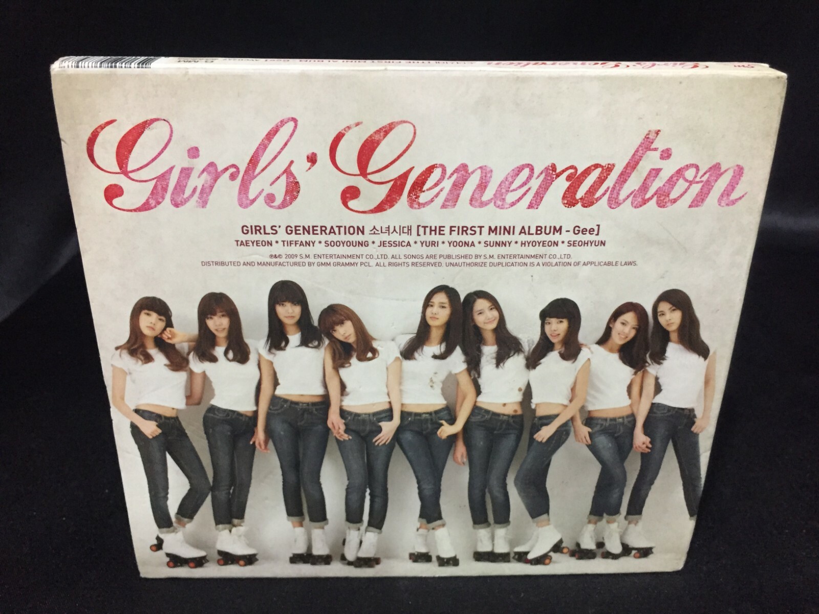 SNSD Girls Generation The First Mini Album Gee CD Korean