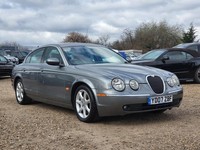 2007 JAGUAR S TYPE 3.0 V6 XS 4 DOOR AUTOMATIC GREY ULEZ COMPLIANT